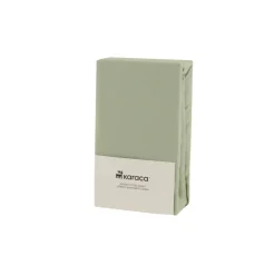 Karaca Home Jersey Spannbettlaken, 140x200+30cm, Mint