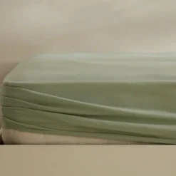 Karaca Home Jersey Spannbettlaken, 160x200+30cm, Mint