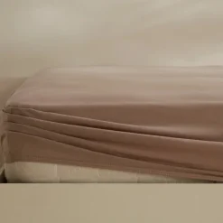 Karaca Home Jersey Spannbettlaken, 140x200+30 cm, Beige