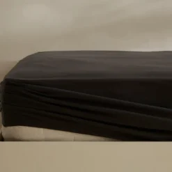 Karaca Home Jersey Spannbettlaken, 160x200+30 cm, Anthrazit