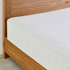 Karaca Home Jersey Spannbetlaken weiß 90x200 cm + 30 cm Öko-Tex zertifiziert