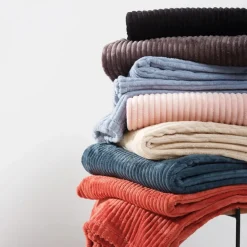 Karaca Home Joena Anthrazit Einzeldecke