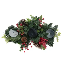 Karaca Home Kiefer dekoriert Kerzenständer 71 cm