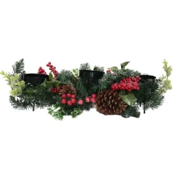 Karaca Home Kiefer dekoriert Kerzenständer 71 cm