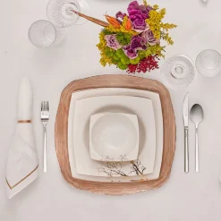 Karaca Home Linen Gold 13-teiliges Tischtuch-Set