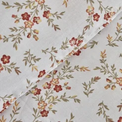 Karaca Home Mizu 100% Baumwolle Doppel-Bettwäsche-Set mit Gratis Decke