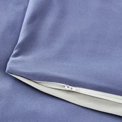 Karaca Home Navy&Hellgrau Doppel Bettbezug Set (200 x 200 cm)