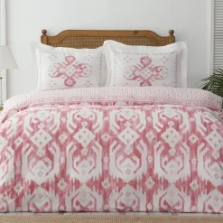 Karaca Home Neos Powder 100% Baumwolle Doppel-Bettbezug Set