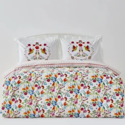 Karaca Home Parlin 100% Baumwolle Einzel Bettbezug Set