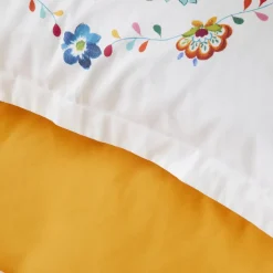 Karaca Home Parlin 100% Baumwolle Einzel Bettbezug Set