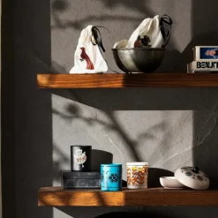 Karaca Home Paye Duftkerze aus weißem Glas