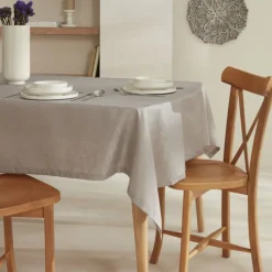 Karaca Home Pebble Tischdecke Grau, 140 x 200 cm