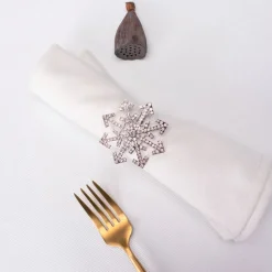 Karaca Home Schneeflocke 2 Teilig Serviettenring