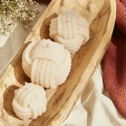 Karaca Home Seil Kerze 6 cm Creme