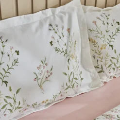 Karaca Home Sera 100% Baumwolle Doppelbett Bettwäsche Set Grün