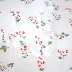 Karaca Home Silvie Bettbezug Set,100% Baumwolle, Rot