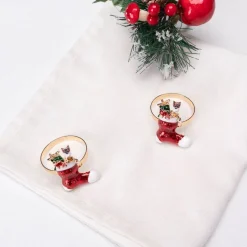 Karaca Home Socken 2 Stück Serviettenring