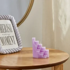 Karaca Home Stairs Kerze, lila