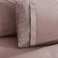 Karaca Home Valeria Queen 8-teiliges Geschenkset für Paare Altrosa