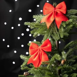 Karaca Home Weihnachten Baum Band, Rot, 12x13 cm