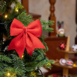 Karaca Home Weihnachten Baum Band, Rot, 12x13 cm