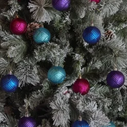 Karaca Home Weihnachten Bunte Baumschmuck Set, 12 Teilig, 6 cm