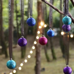 Karaca Home Weihnachten Bunte Baumschmuck Set, 12 Teilig, 6 cm