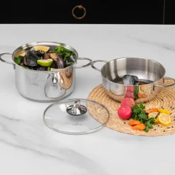 Karaca Induktions Stahlpfanne für Muscheln 20 cm