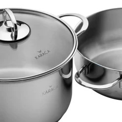 Karaca Induktions Stahlpfanne für Muscheln 20 cm