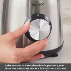 Karaca Inox 1,5 L Glasbehälter Inox Smoothie Blender