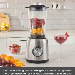 Karaca Inox 1,5 L Glasbehälter Inox Smoothie Blender