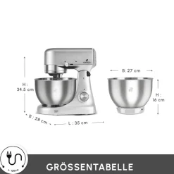 Karaca Ironmax Guss-Standmixer Grau