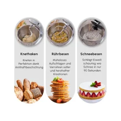 Karaca Ironmax Guss-Standmixer Grau