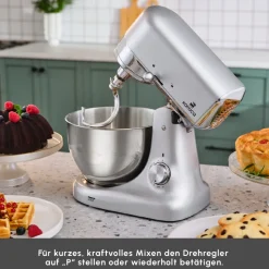Karaca Ironmax Guss-Standmixer Grau