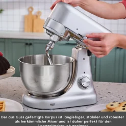 Karaca Ironmax Guss-Standmixer Grau