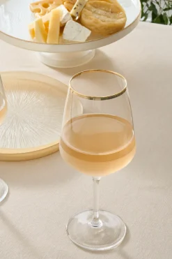 Karaca Jasmine 490 ml 3-teiliges Kelchglas-Set