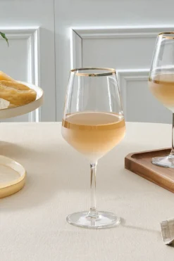 Karaca Jasmine 490 ml 3-teiliges Kelchglas-Set