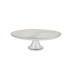 Karaca Jest Rim 6-Person Cake Platter Set, 7 Pieces, Gold