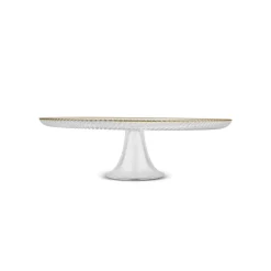 Karaca Jest Rim 6-Person Cake Platter Set, 7 Pieces, Gold