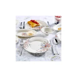 Karaca Josetta Frühstücksset und Servierschalen, 26 Teilig