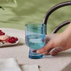 Karaca Julia Wasserglas 340 ml – Blau