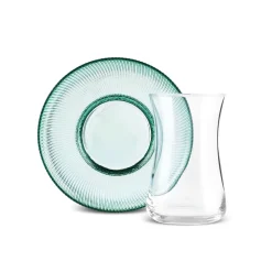 Karaca Juliet Grün 6-Personen-Teeset