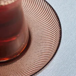 Karaca Juliet Mocha Mousse 12-teiliges Teegläser-Set für 6 Personen, 170 ml