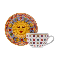 Karaca Juno Frühstücksset und Servierschalen für 6 Personen, 26 Teilig, New Generation Bone