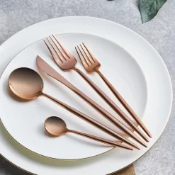 Karaca Jupiter Rosegold 60 Teile 12 Person Boxed Cutlery Set