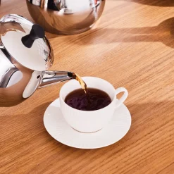 Karaca Kayra Schwarze Turkisches Teekannen-Set