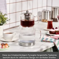 Karaca Kelly Glas Teekanne