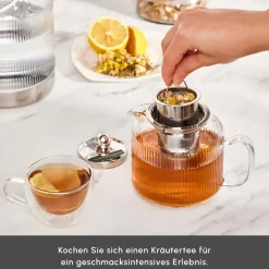 Karaca Kelly Glas Teekanne