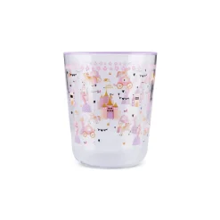 Karaca Kids 3-Teiliges Glasbecher-Set Für Mädchen, Rosa