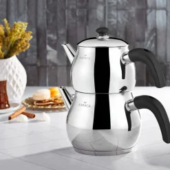 Karaca Layla Black Teekessel- Set